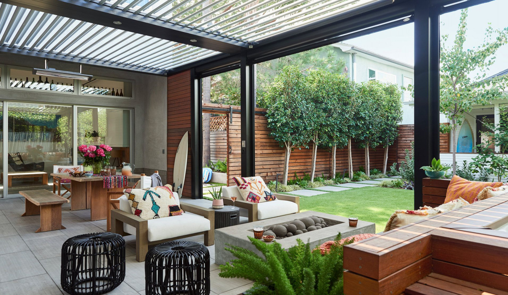 Outdoor Covered Patio Ideas - Home Decorating Colour Ideas